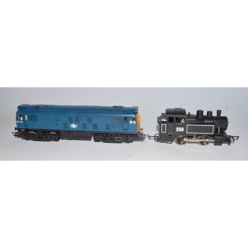 79 - OO gauge trains including boxed Hornby rail freight set, H and M Duette transformer controller, sele... 