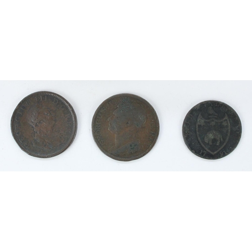 154 - GB copper and bronze coinage, mostly pennies and half pennies QV through ERII with a few late C18th/... 