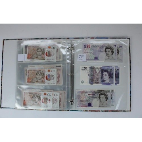 159 - Good collection of GB Bank of England bank notes, incl. £1 Peppiatt, £1 Beale, £5 O'Brien, £50 note,... 