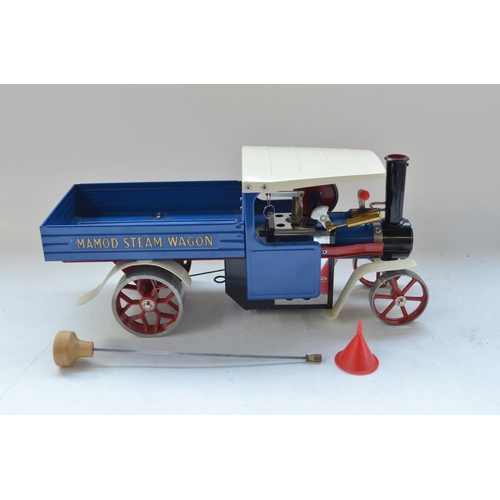 99 - Boxed Mamod SW1 Steam Wagon (1978) in excellent barely used condition