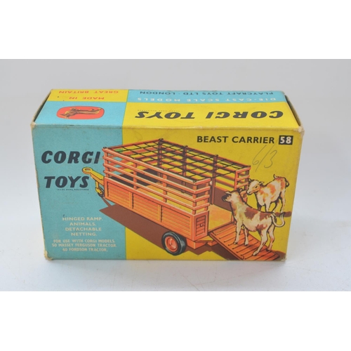 CORGI TOYS BEAST CARRIER ミニカー　ヴィンテージ CORGI TOYS BEAST CARRIER ミニカーヴィンテージ