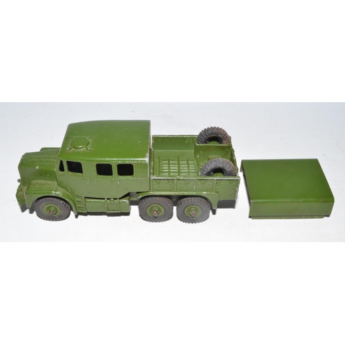 255 - Collection of Dinky Supertoys military vehicles. Also included a Corgi Centurion III and Matchbox Sh... 