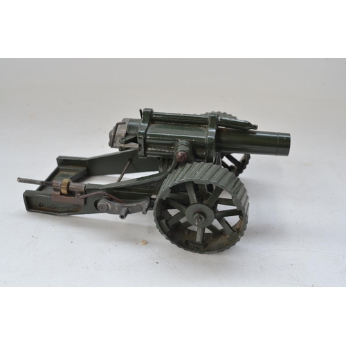 257 - Britain's 18in Howitzer (unboxed) and 18th Century Cannon (missing cannon balls) and a collection of... 