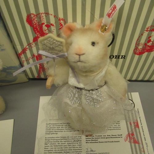 Steiff The Snowman Ornament, H13cm, limited edition 350/1500