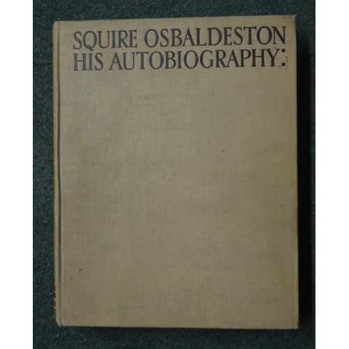 552 - Bound volume of Squire of Osbaldeston autobiography