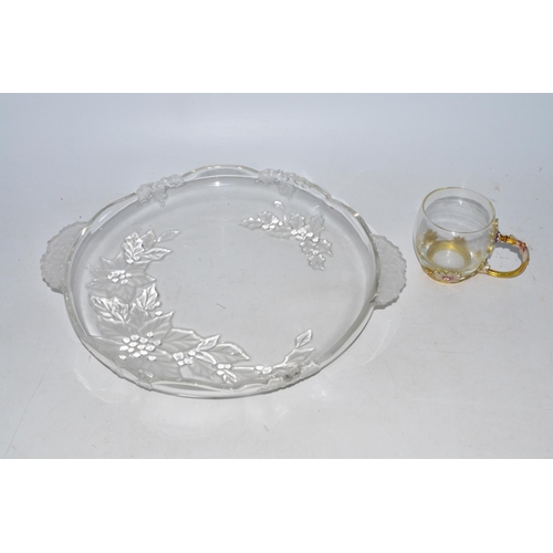 462 - Quantity of glassware including cut crystal, bowls, bells, serving dishes, ornamental vases, wine gl... 