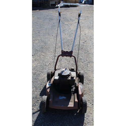 802 - Tecumseh engine 4 stroke petrol lawnmower (untested)