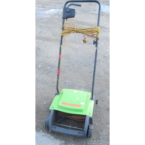 804 - Performance PDR600LRB electric lawn rake (untested)