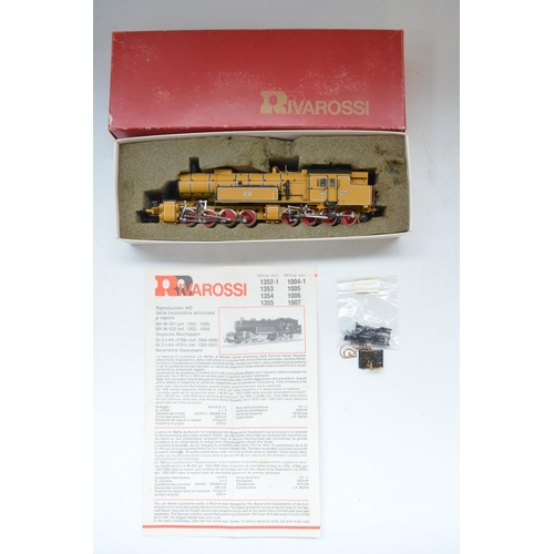 100 - Boxed HO gauge Rivarossi 1355 Gt2x4/4 articulated locomotive 