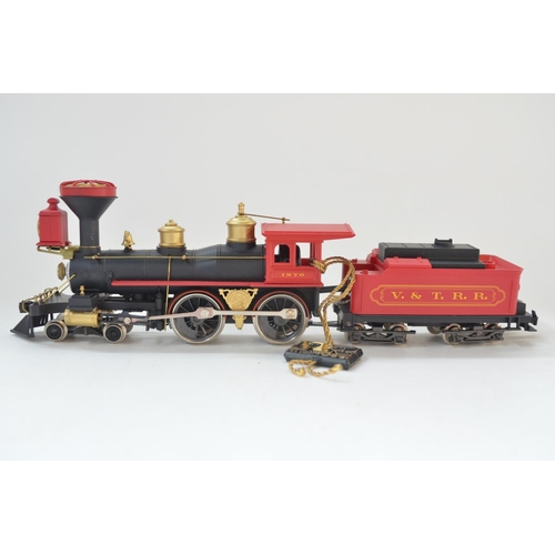 103 - Rivarossi 1207 HO gauge 4-4-0 electric steam locomotive and tender 