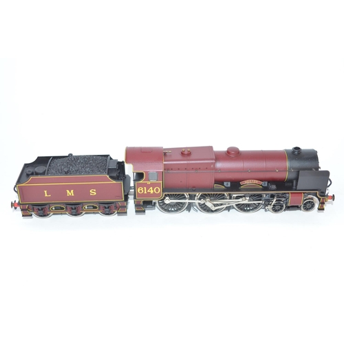 105 - Rivarossi 1350 HO gauge LMR 4-6-0 electric steam locomotive and tender 6140 