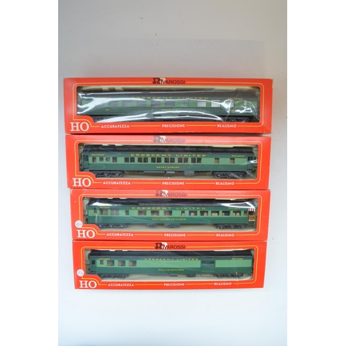 108 - Four Rivarossi HO gauge Southern Crescent Pullman coaches including 2864 Diner Car, 2889 Combination... 