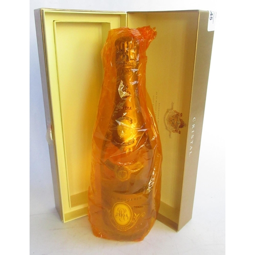 1177 - Louis Roederer Cristal Champagne Brut 2004, 12%vol 750ml, in presentation box, 1btl