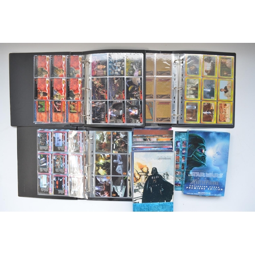 8 - Collection of Star Wars collectibles including 4 limited edition Authentic Images 24 carat gold card... 