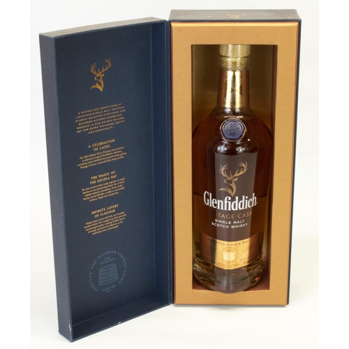 1184 - Glenfiddich Vintage Cask Single Malt Scotch Whisky, Cask collection Solera vat No.3, 700ml 40%alc/vo... 