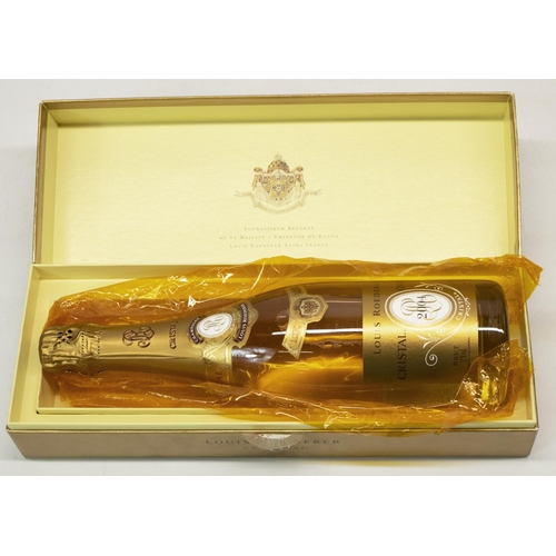 1177 - Louis Roederer Cristal Champagne Brut 2004, 12%vol 750ml, in presentation box, 1btl