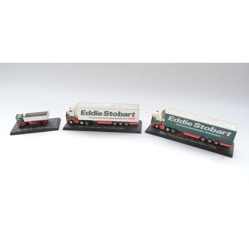 114 - Collection of used OO gauge diesel engines, wagons, vehicles and track with a Hornby power unit. Inc... 