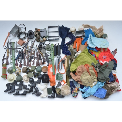 72 - Collection of Action Man clothes and accessories. Qty