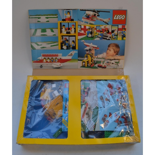 503 - Boxed vintage Lego airport set 6392, vendor states 100% complete, built once and disassembled, with ... 