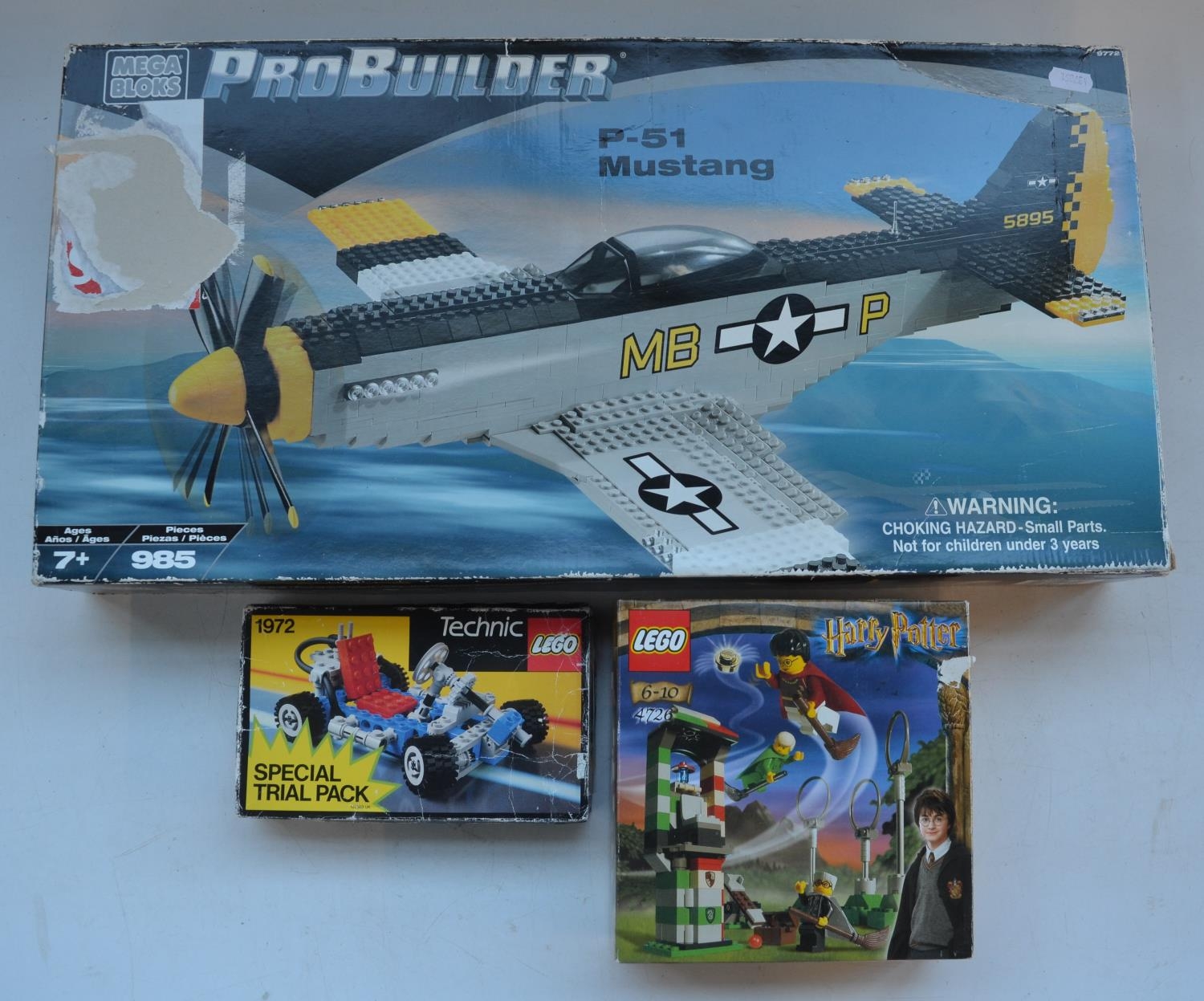 Mega Blocks Pro-Builder P-51 Mustang (item no 9772), Lego Harry