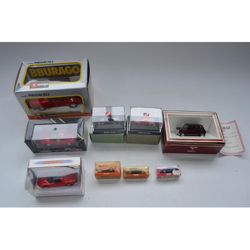 28 - Collection of mostly Ferrari, Porsche and Mini ephemera including a Ferrari jacket (no size, poss. L... 