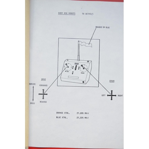 3 - A4 clip folder collated by late British special effects designer John Stears circa 1977 containing h... 