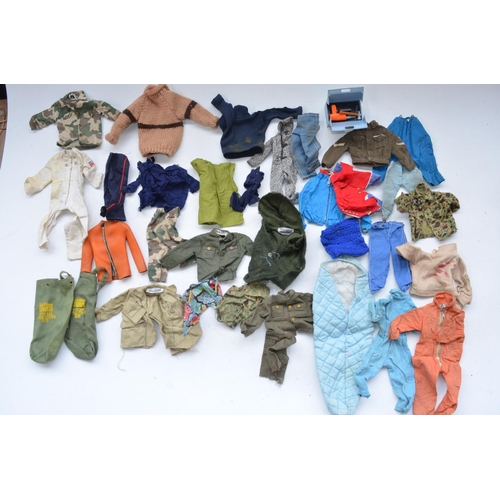 72 - Collection of Action Man clothes and accessories. Qty