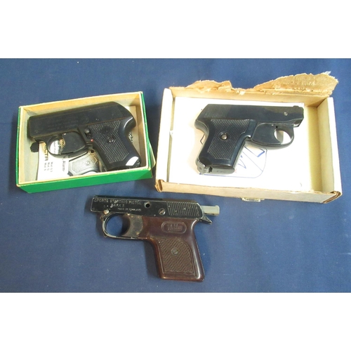 1333 - Perfecta starting pistols and a jammed Webley and Perfecta starting pistols (Restrictions apply) (3)