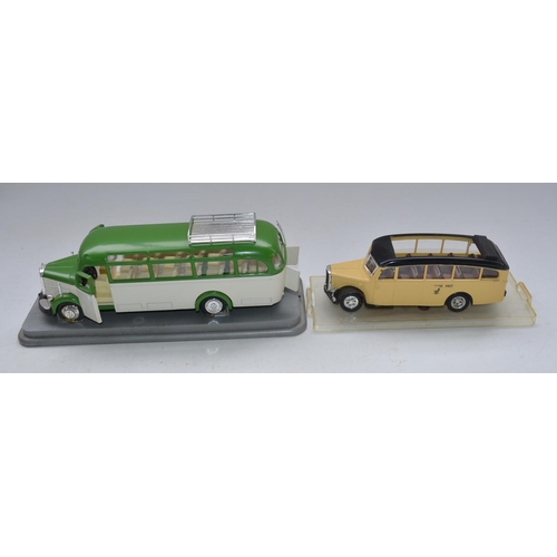 425 - Collection of boxed diecast bus models to include Conrad Mercedes Benz 0 303 RHH Omnibus, Schuco Kas... 