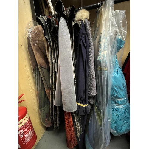 196 - Spamalot, stage costumes - large quantity of costumes and accessories, various sizes and styles, inc... 