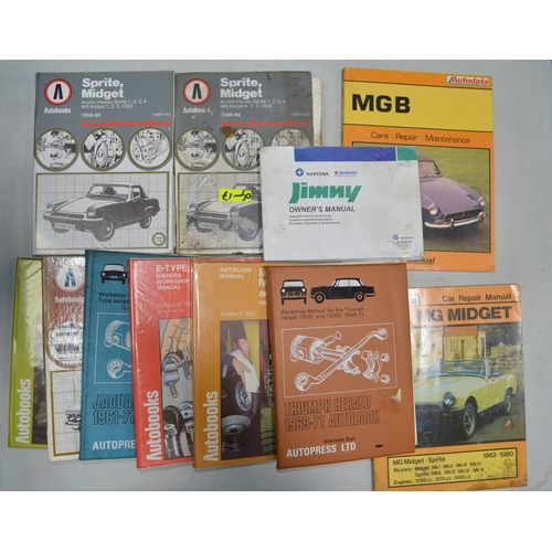 561 - Jaguar XJ6 Saloon servicing manuals 1-5, Jaguar Enthusiast magazines, collection of Haynes manuals, ... 