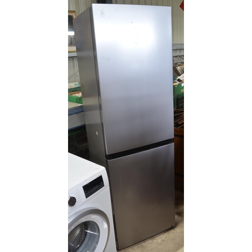 544 - Fridgemaster upright fridge freezer H182cm