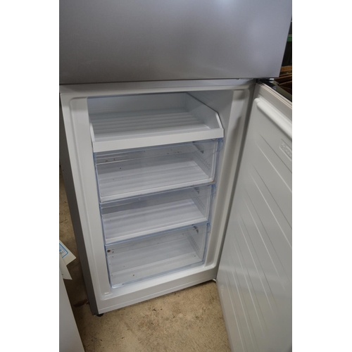 544 - Fridgemaster upright fridge freezer H182cm