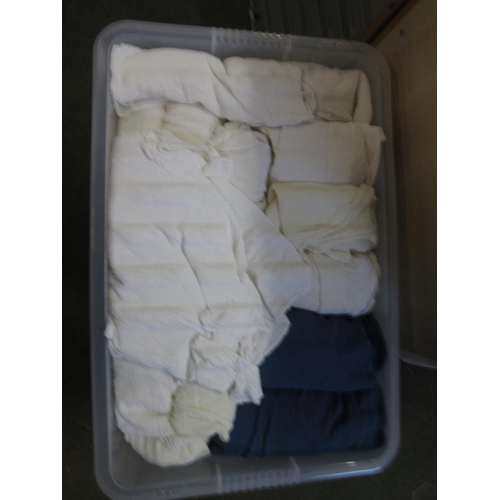 453 - Various cheesecloth tunics and capes (1 box)