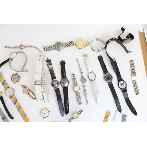 68 - Large selection of quartz, automatic and other wristwatches