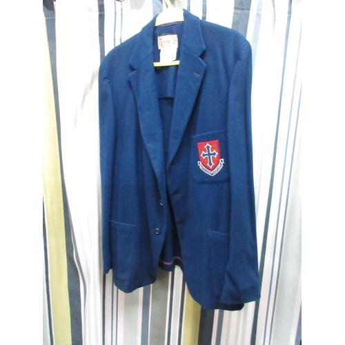 345 - Dark blue school blazer/jackets, various sizes (10)