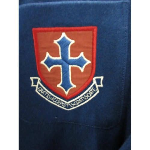 345 - Dark blue school blazer/jackets, various sizes (10)