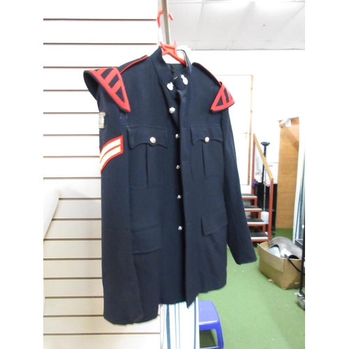 832 - Dark blue/ black mixed military jackets, approx.7