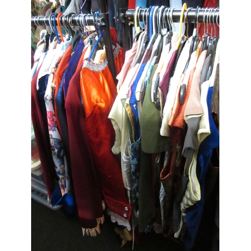 853 - Theatre/drama mixed production jackets and waistcoats, various sizes and designs, approx. 50