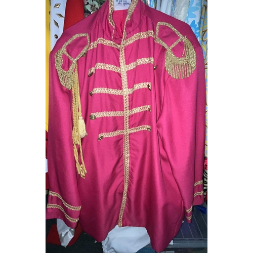 938 - Men's fancy dress Sgt Pepper style jackets and suits, various colours