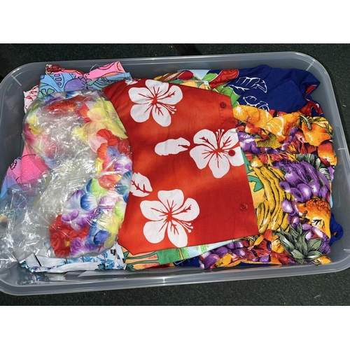 952 - Approx. 40 men's brightly coloured Hawaiian shirts (1 box)