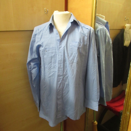 131 - RAF blue shirts, various sizes (approx. 33 in 1 box