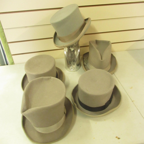 63 - Grey top hats (5)