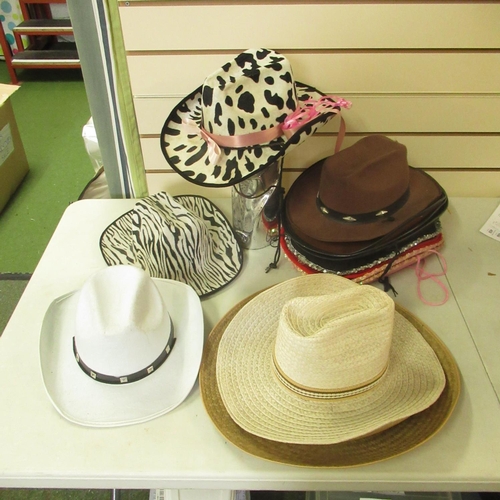 68 - Cowboy fancydress/party hats (14)