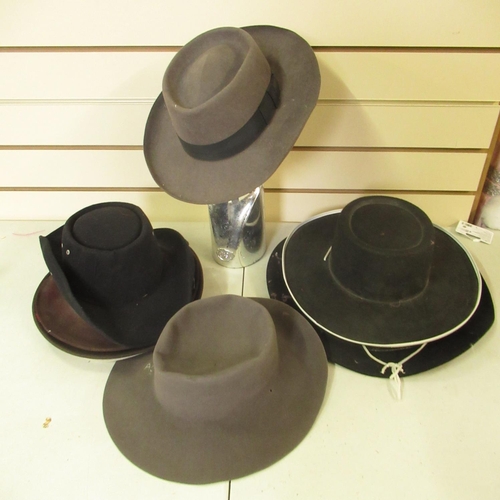 70 - Cowboy type hats