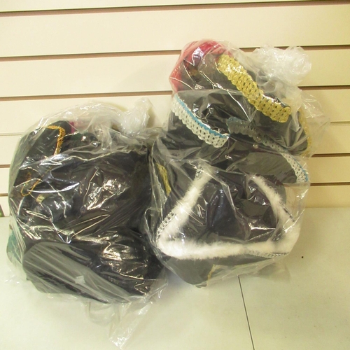 77 - Quantity of pantomime tricorn hats, approx. 8 (2 bags)