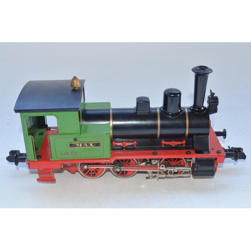 99 - 1 gauge Marklin all metal electric 0-6-0 tank engine 