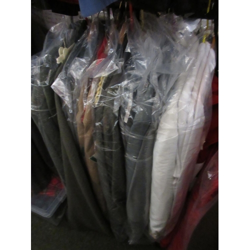 1102 - Large collection of theatre/drama production costumes for 'Allo,Allo'