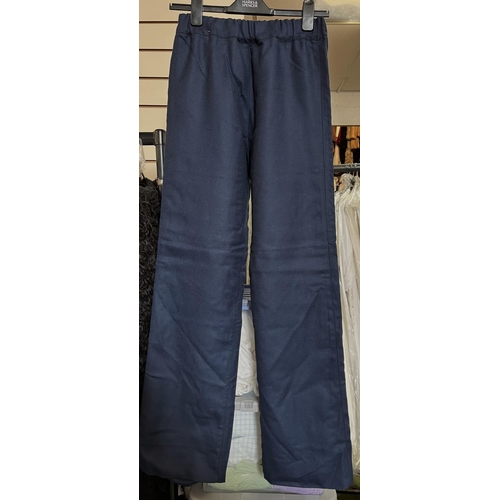 1168 - Approx. 19 pairs of men's miltary/police style navy trousers by Private White V.C. Manchester, sizes... 