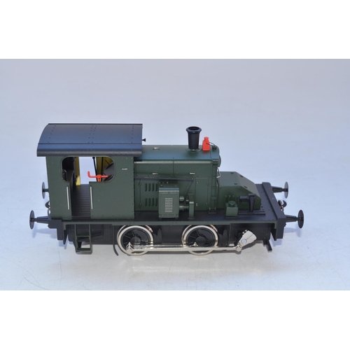 196 - Boxed Ixion O gauge Fowler 0-4-0 diesel shunter electric train model with complete set of photo-etch... 